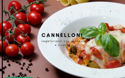 Cannelloni, szpinak i Ricotta